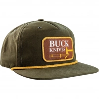 Бейсболка Buck Vintage Logo, зеленая купить в Иванове