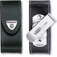 Чехол для ножа Victorinox Leather Belt Pouch, черный, кожа купить в Иванове