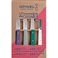 Набор ножей Opinel Les Essentiels Art deco, нержавеющая сталь, (4 шт) купить в Иванове