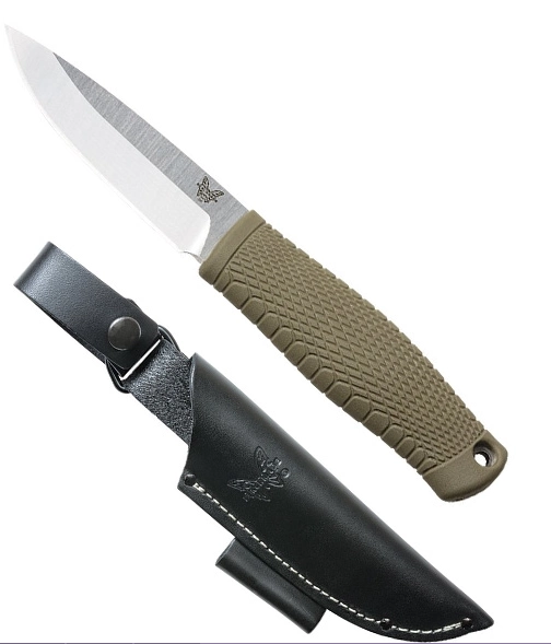 Нож Benchmade 200 Puukko, сталь CPM-3V, рукоять сантопрен