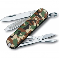 Нож перочинный Victorinox Classic, сталь X55CrMo14, рукоять Cellidor®, камуфляж купить в Иванове