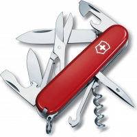 Нож перочинный Victorinox Climber, сталь X55CrMo14, рукоять Cellidor®, красный купить в Иванове