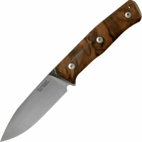 Нож с фиксированным клинком LionSteel B35, сталь Sleipner, рукоять ореховое дерево купить в Иванове