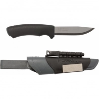 Нож с фиксированным лезвием Morakniv Bushcraft Survival, сталь Sandvik 12C27, рукоять пластик/резина купить в Иванове