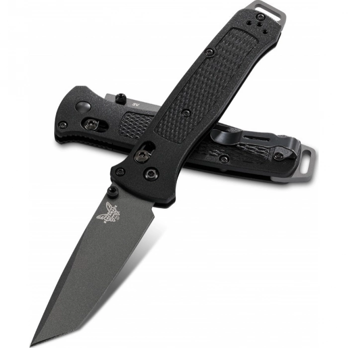 Нож складной Bailout Benchmade, рукоять черный полимер, сталь CPM-3V