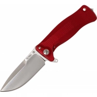 Нож складной LionSteel SR11A RS RED, сталь Uddeholm Sleipner® Satin Finish, рукоять алюминий (Solid®), красный купить в Иванове