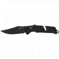 Полуавтоматический складной нож Trident Mk3 Black-Red, сталь D2, рукоять GRN купить в Иванове