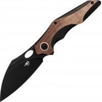 Складной нож Bestech Nogard, сталь M390, Titanium/Micarta купить в Иванове