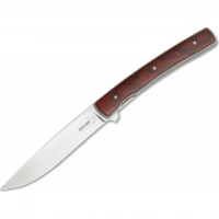 Складной нож Boker Urban Trapper Gentleman Cocobolo Wood 01BO722, сталь VG-10, рукоять титан/дерево купить в Иванове