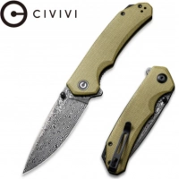 Складной нож CIVIVI Brazen, сталь Damascus, Olive Micarta купить в Иванове