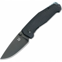Складной нож Fox TUR, сталь ELMAX DLC, рукоять Carbon Fiber, чёрный купить в Иванове