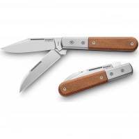 Складной нож LionSteel Barlow Warhorse, сталь M390, рукоять canvas купить в Иванове