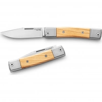 Складной нож LionSteel BestMan Clip, сталь M390, рукоять Olive купить в Иванове