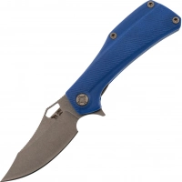 Складной нож Скорпион Evo Bowie Blue, сталь K110, рукоять G10 купить в Иванове