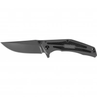 Складной полуавтоматический нож Kershaw Duojet K8300, сталь 8Cr13MoV, рукоять нержавеющая сталь/карбон купить в Иванове