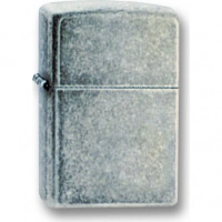 Зажигалка ZIPPO Antique Silver Plate, латунь с покрытием ™Plate, серебристый, матовая, 36х12×56 мм купить в Иванове